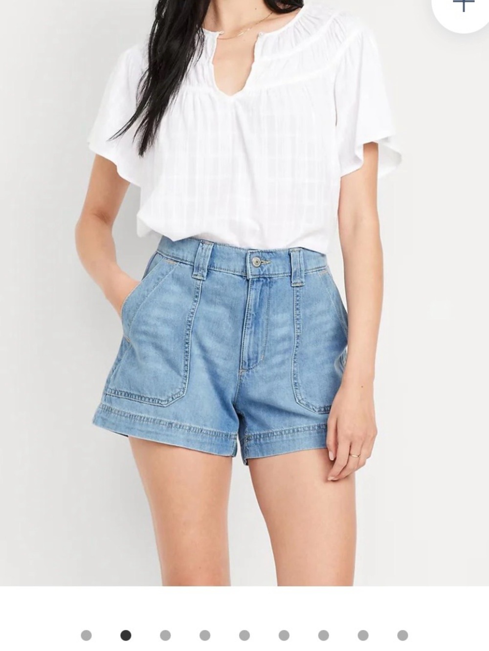 Old Navy Blue Denim Jean Shorts
